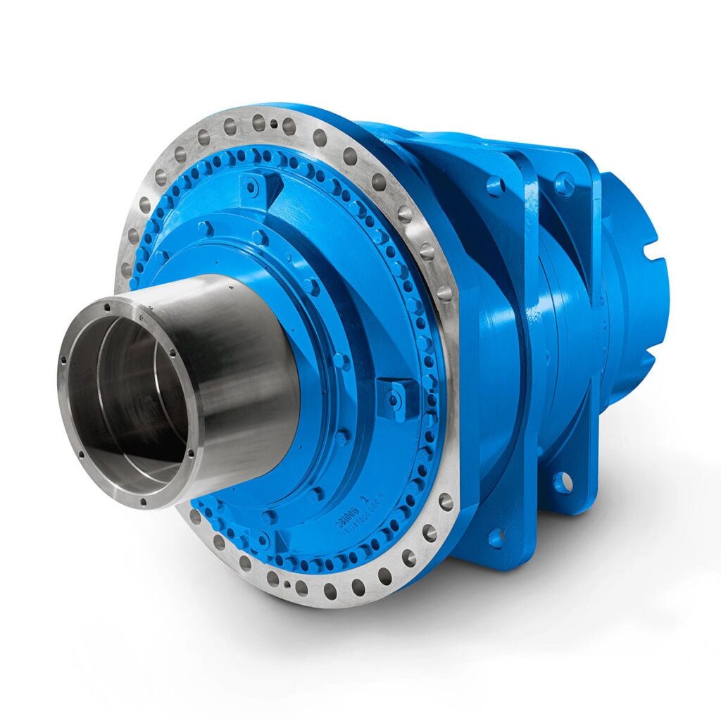 Parallels shaft gear reducer / three-stage / for roller press