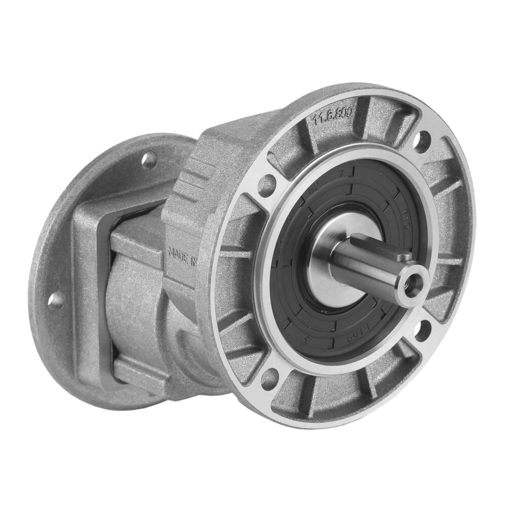 Reductor coaxial de un tren de engranajes